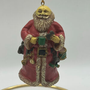 Vintage AGC Second in a series Santa Christmas Holiday Rare Ornament